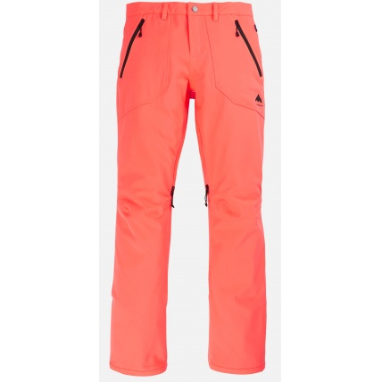 Burton Vida 2L Stretch Tetra Orange Womens Snow Pants